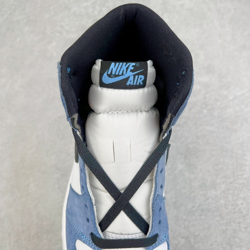 High-top sneaker with Nike Air heel badge and dark inner lining