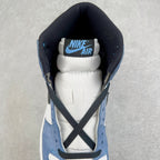 High-top sneaker with Nike Air heel badge and dark inner lining