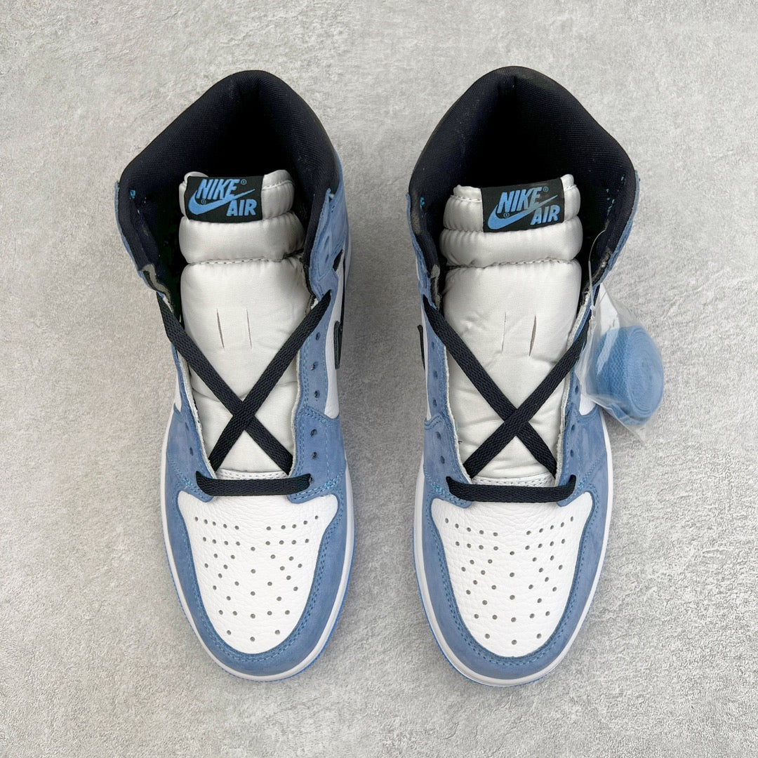 Pair of high-top sneakers showing Nike Air heel and black lace crisscross