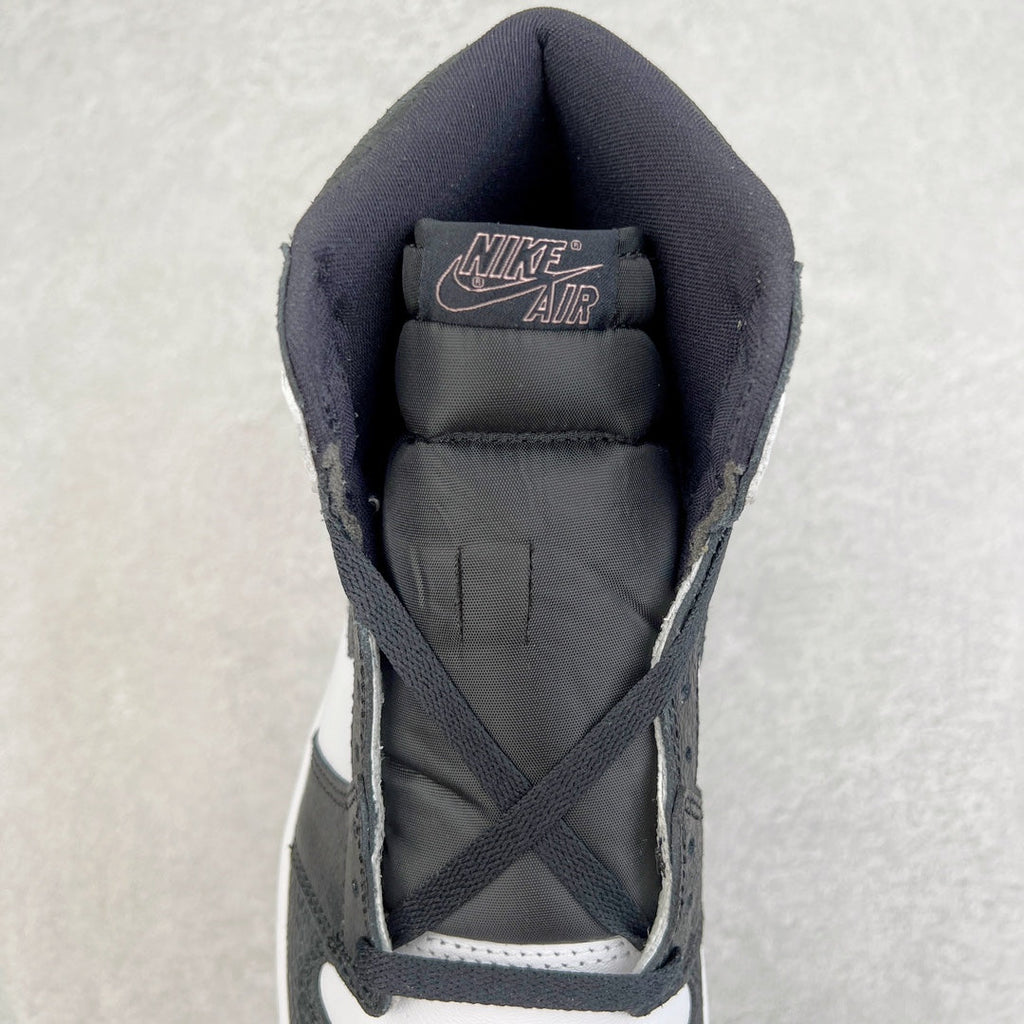 High-top sneakers with padded dark collar and back panel detail