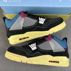 PB Batch-Union LA × Air Jordan 4 “Off noir”