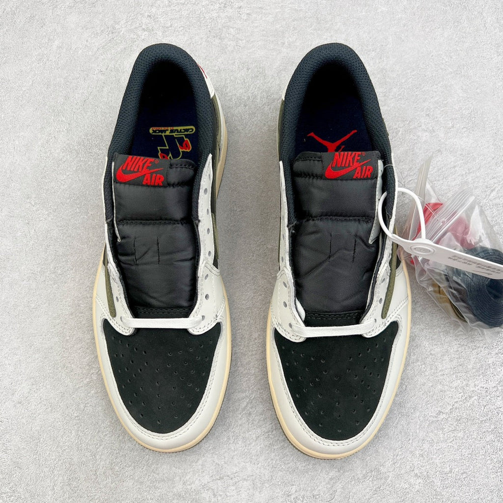 KZ Batch-Air Jordan 1  × Travis Scott “ Olives”