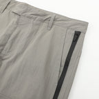 Dior pants, light gray front pocket with zip detail along side stripe