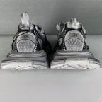 Balenciaga sneakers heel view with size 38 detail and chunky back sole