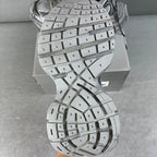 Balenciaga sneaker outsole tread, grid pattern on chunky rubber sole