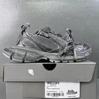 Balenciaga chunky sneakers with mesh uppers, lace-up front and sporty sole
