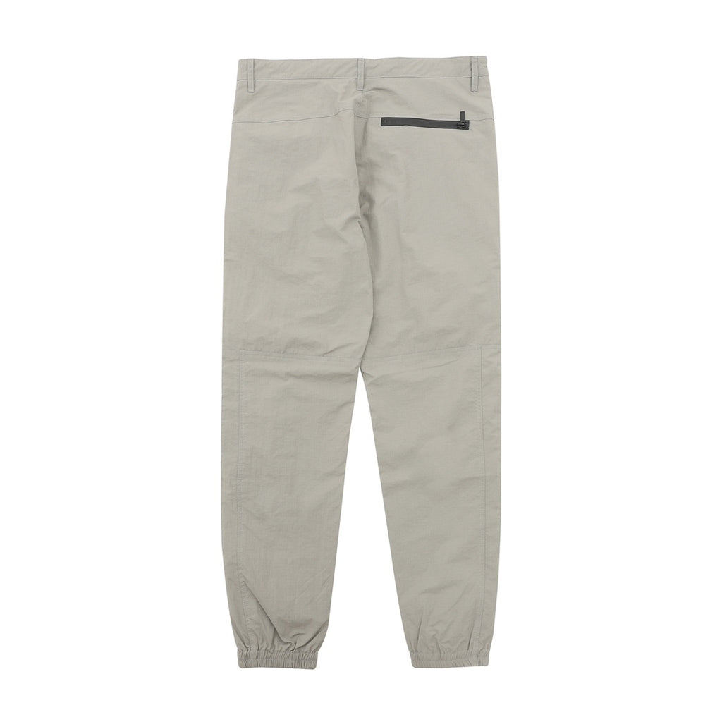 Dior pants, light gray front with zip fly and side seam detail