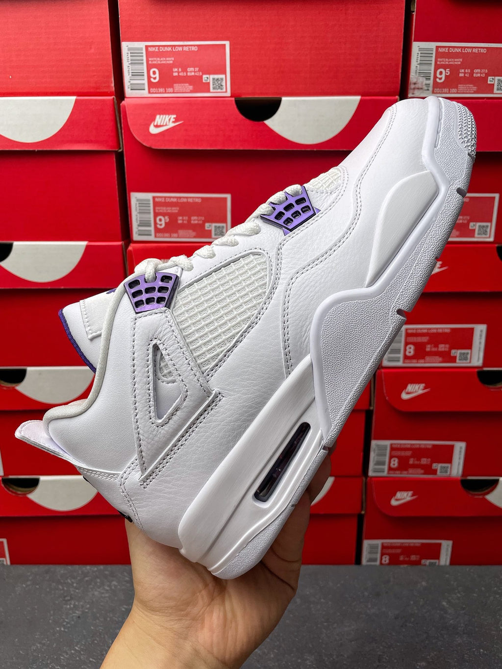 GX Batch-Air Jordan 4 “Purple metallic”