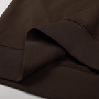 Stone Island sweatshirt hem and side seam with ribbed trim