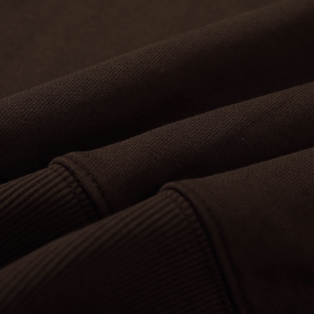 Stone Island sweatshirt knit texture with ribbed waistband detail