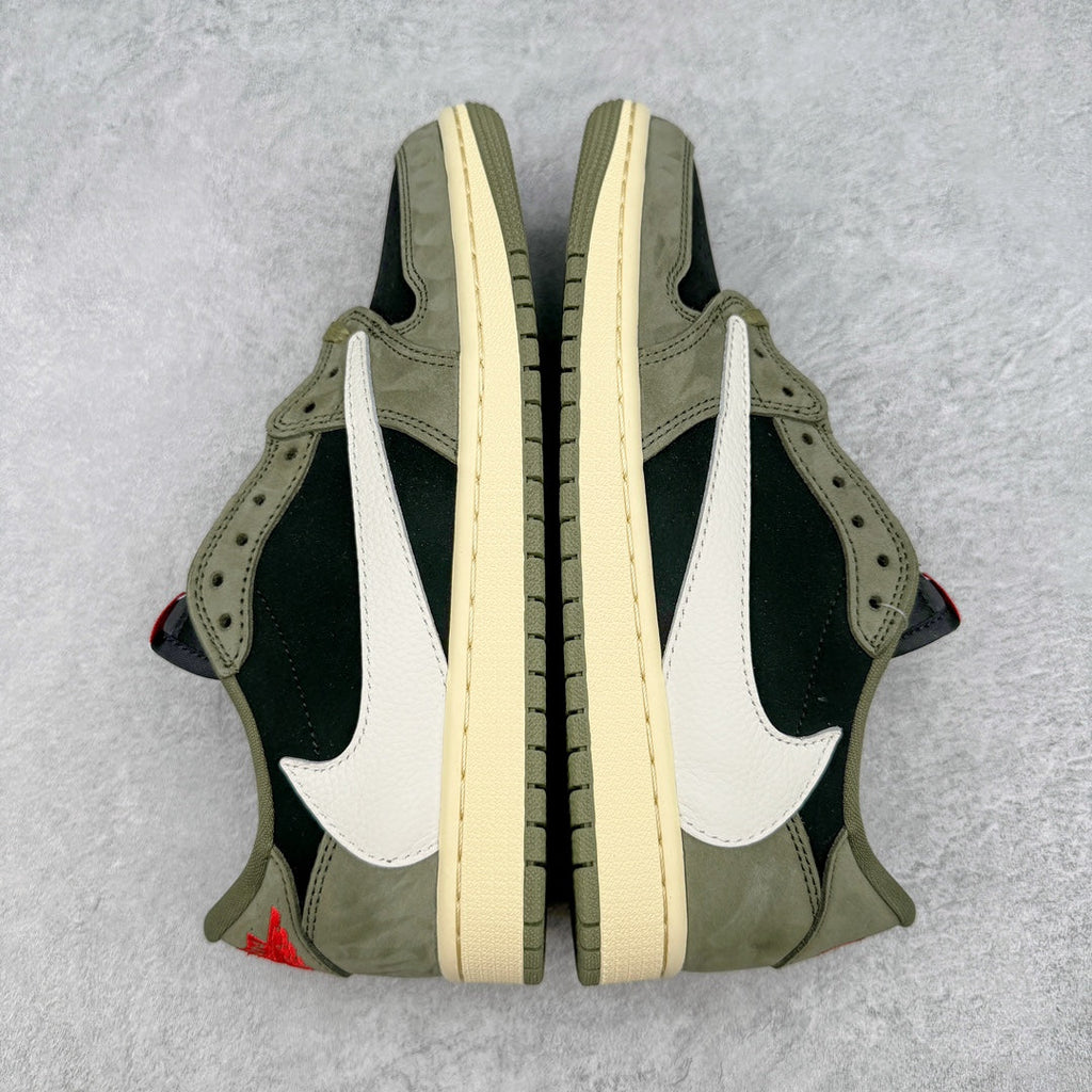 KZ Batch-Air Jordan 1  × Travis Scott “Green suede”