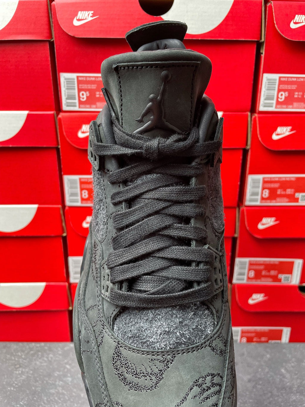 GX Batch-Kaws × Air Jordan 4 Black