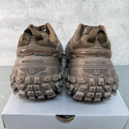 Balenciaga track shoes with logo heel tabs, chunky tread and lace closures