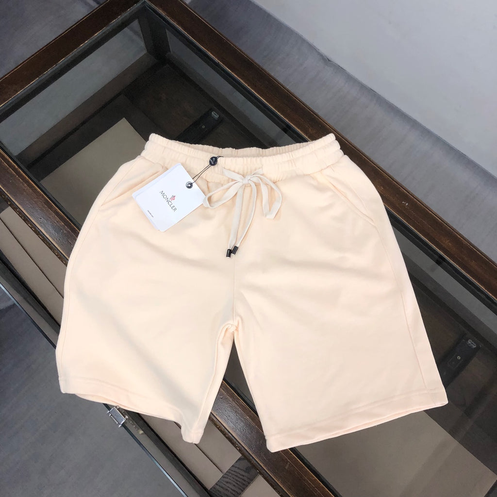 Stone Island shorts in light cream with drawstring waist and hanging tag