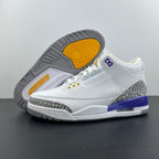 LW Batch-Air Jordan 3 “ Lakers”