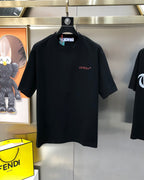 Off-White™ black T-shirt with small chest logo on front