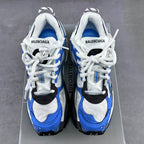 Balenciaga unisex sneakers back view with BALENCIAGA text on white heel tabs