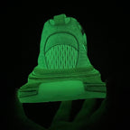 Balenciaga unisex sneakers, neon green upper with mesh side stripe and lace-up