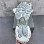 Balenciaga unisex sneakers outsole view with rugged tread and thick sole.
