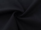 T-shirt fabric close-up, dark knit jersey