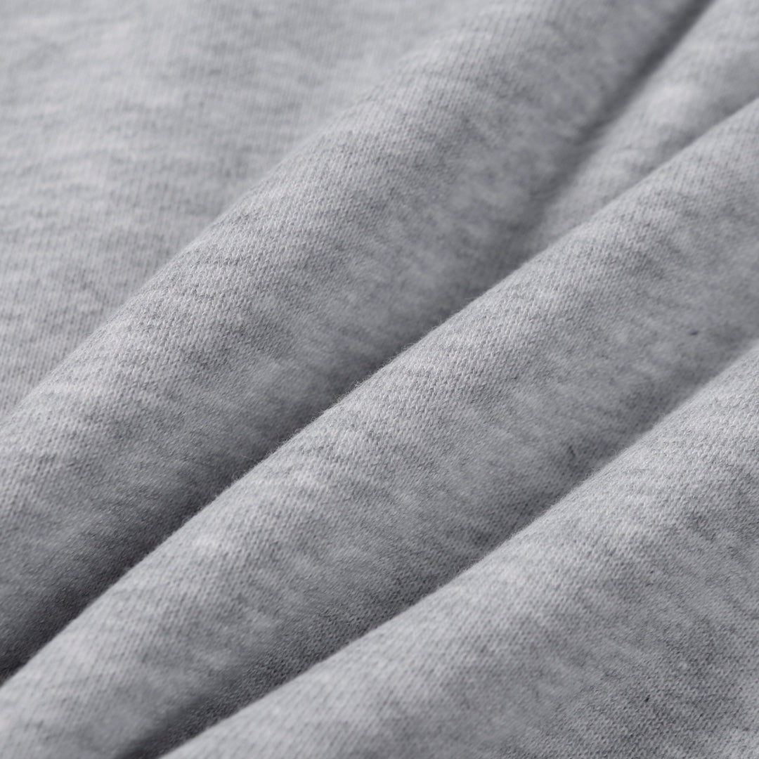 Stone Island shorts heather grey knit fabric texture