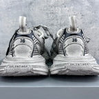 Balenciaga unisex sneakers heels in silver with '36' size marking