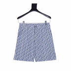 Dior shorts in blue and white patterned fabric
