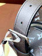 Louis Vuitton monogram bag strap buckle and rivets with metal hardware