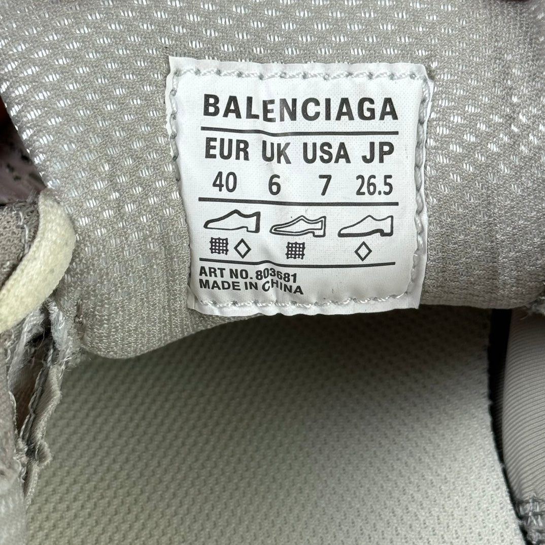 Shoe size tag: BALENCIAGA, EUR 40, UK 6, USA 7, JP 26.5; ART NO. 0B5068H