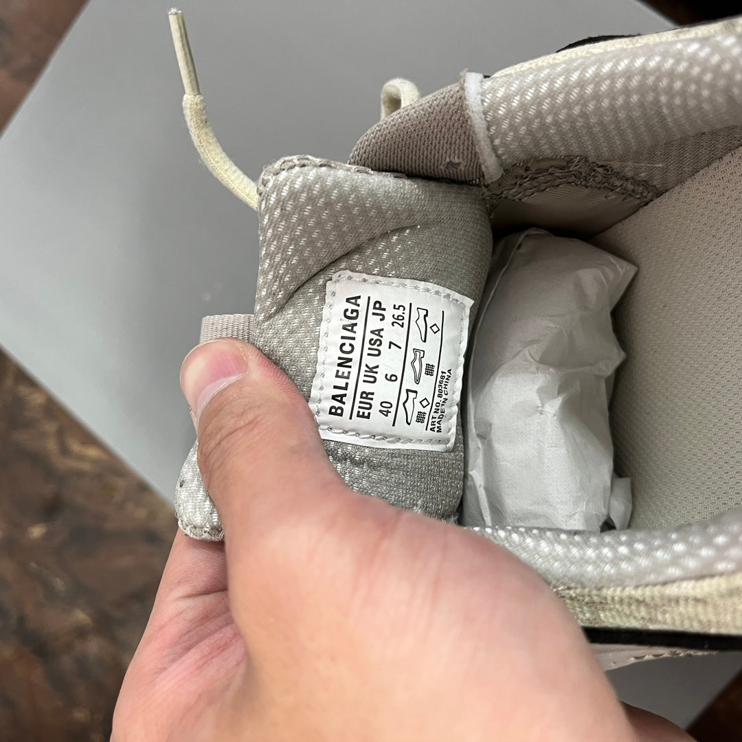 Balenciaga unisex running shoes, size label inside collar with printed model and country