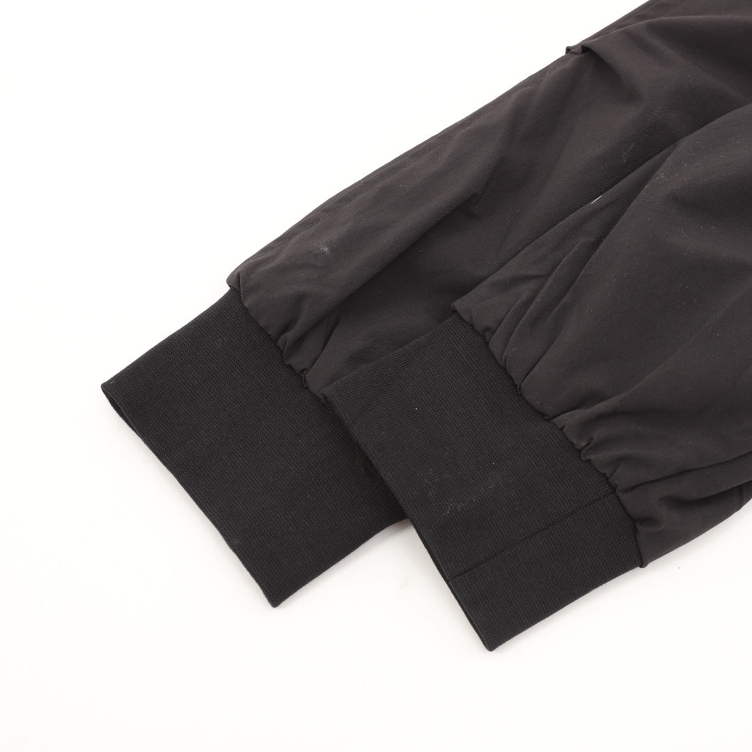Stone Island jacket sleeve with elastic cuff and ribbed hem