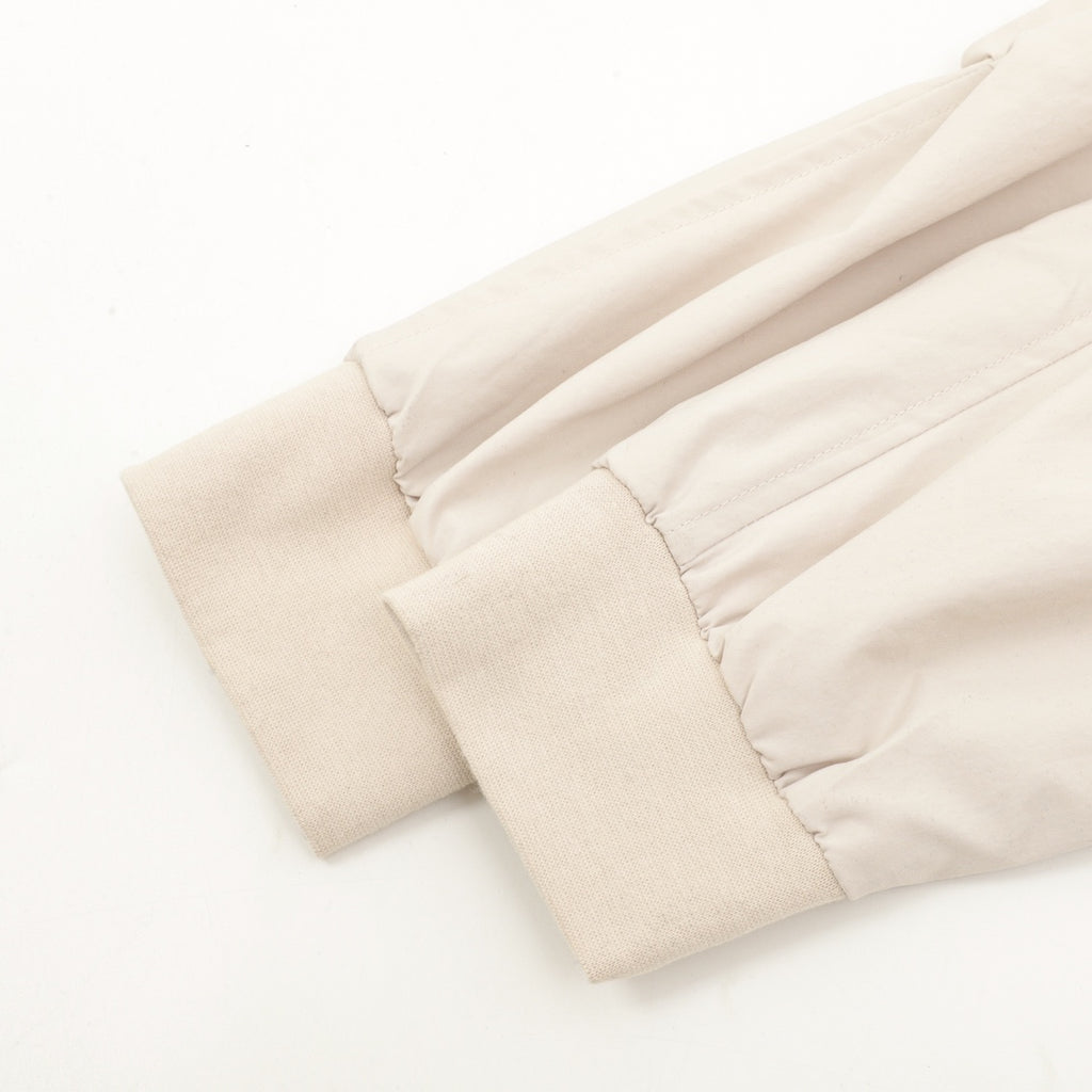 Stone Island jacket cuff and sleeve detail with elastic edge