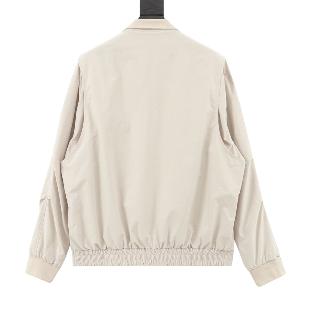 Stone Island lightweight jacket, back view with elasticated hem
