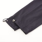 Dior long-sleeve jacket sleeve hem with adjustable drawcord and metal accents