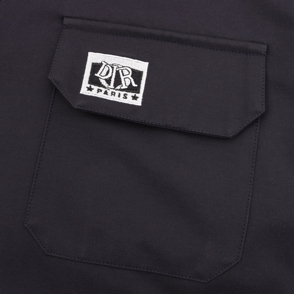 Dior jacket chest pocket with DR Paris logo patch