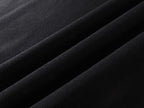 Black T-shirt fabric texture close-up