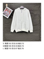 Dior white zip-up hoodie with hood drawstrings and kangaroo pocket