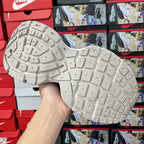 Balenciaga unisex sneakers outsole with textured tread pattern in light cream