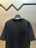 Louis Vuitton short-sleeve T-shirt with crew neck and chest pocket detail