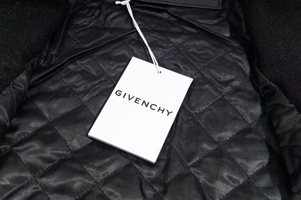 Givenchy jacket with quilted lining and hanging brand tag