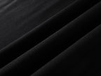 Black Gucci short-sleeve T-shirt fabric close-up with fine texture