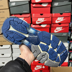 Balenciaga unisex running shoes outsole, blue tread with gray traction details