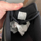 Balenciaga unisex black shoe size label inside collar with EU and UK sizes
