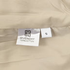 Beige bomber jacket interior label: Givenchy and 100% cotton