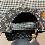 Louis Vuitton monogram baseball cap, interior band with embossed Louis Vuitton label