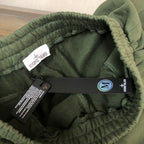 Stone Island shorts interior with elastic waistband, drawstring, and size label