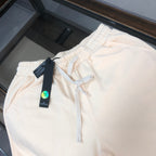 Stone Island off-white drawstring shorts with elastic waist