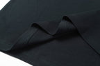 Stone Island T-shirt close-up of neckline and shoulder seam