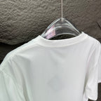 Prada short-sleeve T-shirt back in white on hanger