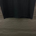 Black Prada short-sleeve T-shirt with straight hem